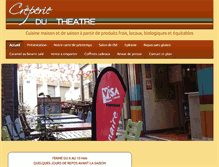 Tablet Screenshot of creperie-du-theatre.fr